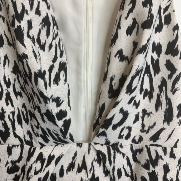 Finders Keepers The Creator Ivory Leopard Print Dress - Picture 4 of 7